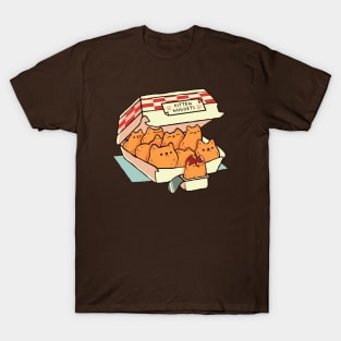 Kitten Nuggets Fast Food Cat by Tobe Fonseca T-Shirt